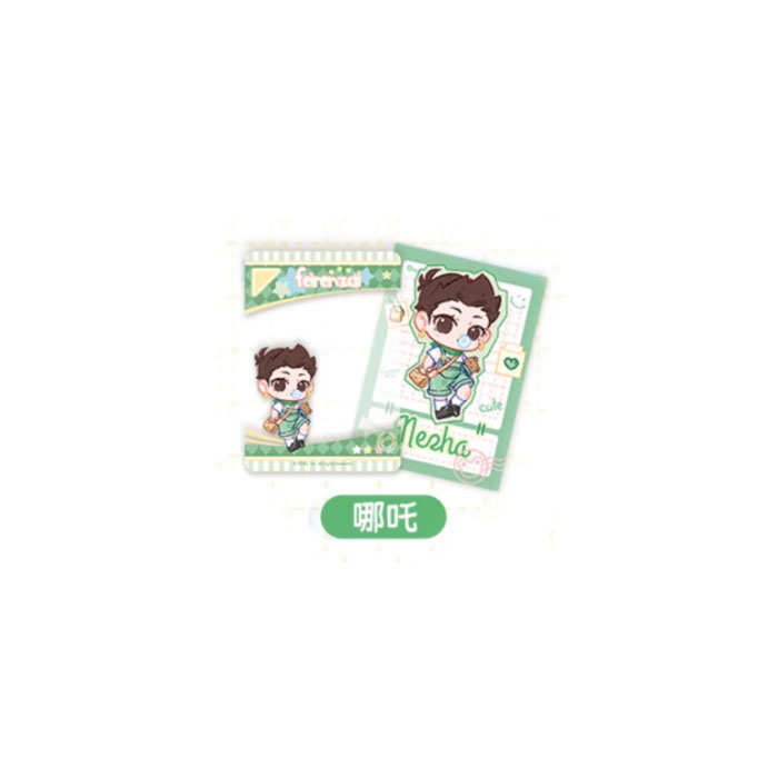 【周边】非人哉 · 幼稚园系列：透卡盲盒 哪吒 卡片