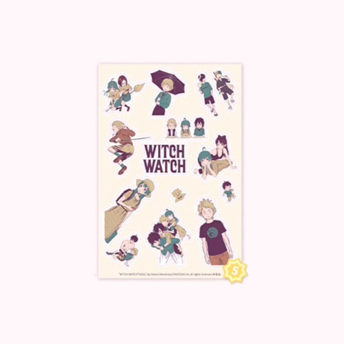 【周边】魔女守护者（简体中文版） 包装&赠品：马卡龙透色贴纸 05 贴纸