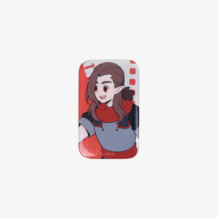 【周边】罗小黑电影版 · 光影记忆系列：人物徽章 洛竹款 徽章