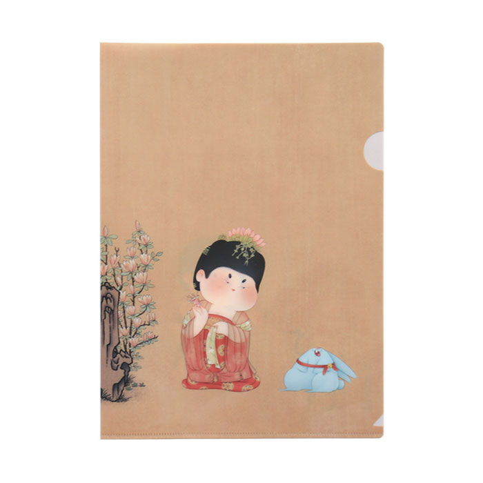 【周边】鹿想IDEER × 设计师 联名款：文件夹 胖脸吉祥 · 簪花仕女 文件夹