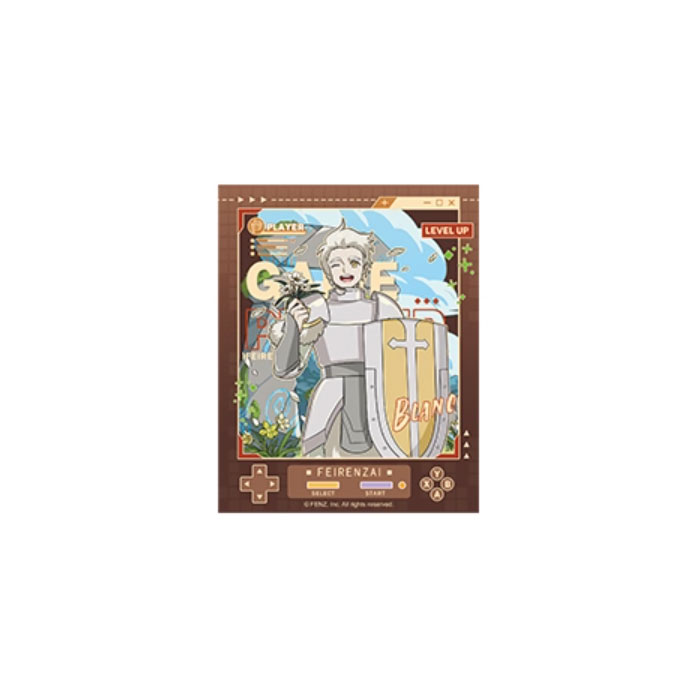 【周边】非人哉 限时玩家系列：伪拍立得盲盒 小白 卡片
