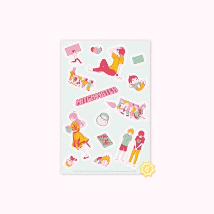 【周边】魔女守护者（简体中文版） 包装&赠品：马卡龙透色贴纸 06 贴纸