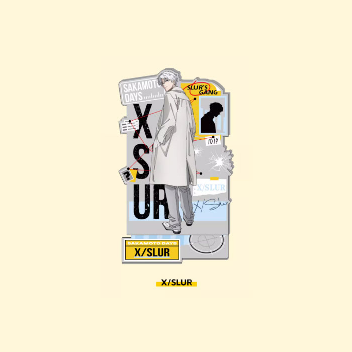 【周边】坂本日常：亚克力立牌 X/SLUR 立牌