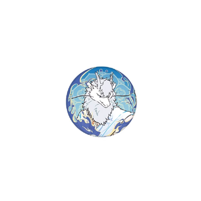 【周边】非人哉 × 敦煌画院 伎乐飞天系列：马口铁徽章盲盒（圆形） 敖烈 徽章
