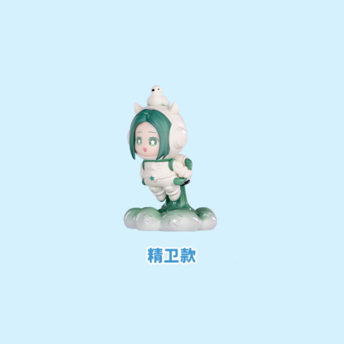 【周边】非人哉 × 鹿鸣世界 星际遨游系列：迷你盲盒 精卫款 手办
