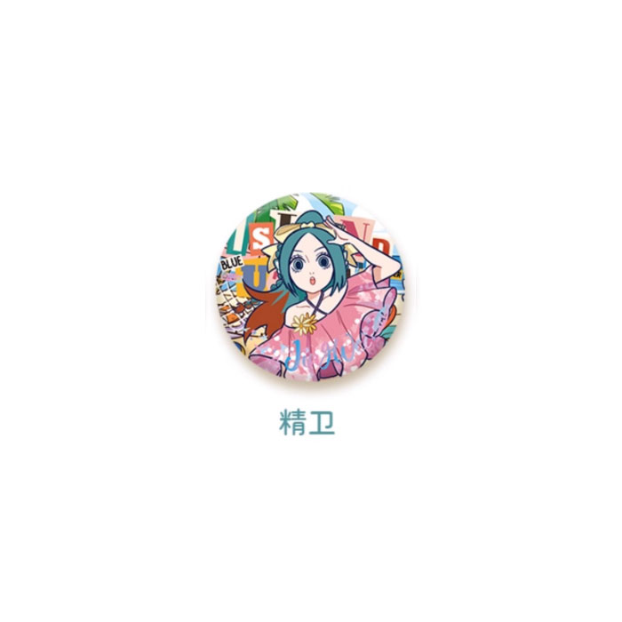 【周边】非人哉 · 海岛乌托邦系列：马口铁徽章盲盒 精卫款 徽章