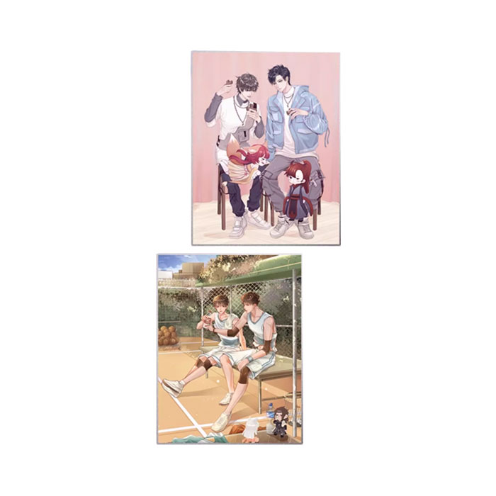 【周边】翻车指南（简体中文版）包装&赠品 豪华赠品版 双面流沙银边星幻质感面色纸 色纸