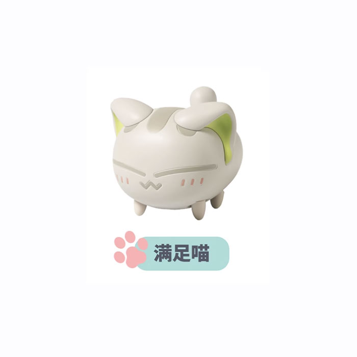 【周边】罗小黑 · 漫步系列：可动盲盒 07 满足喵 手办