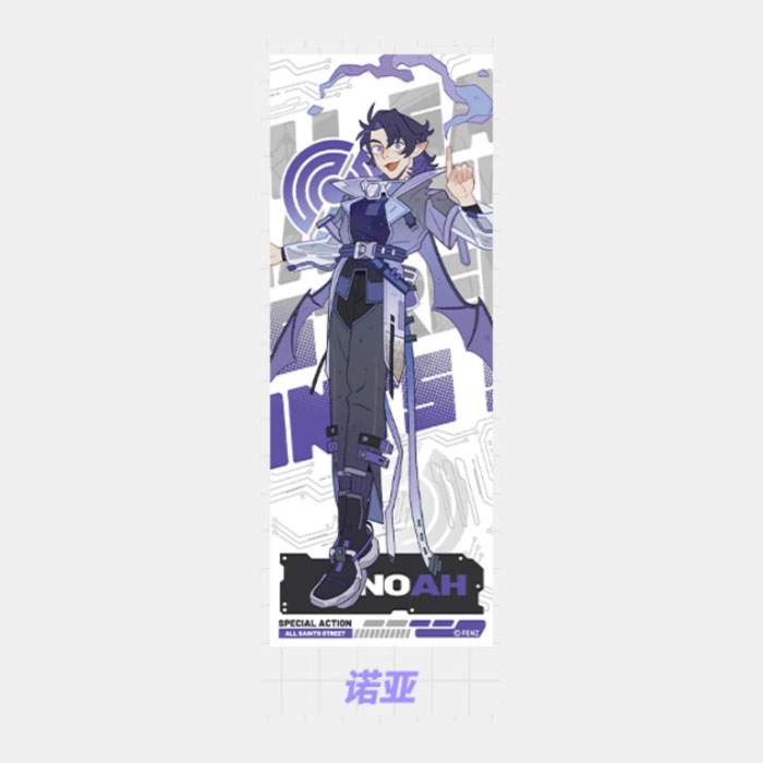 【周边】万圣街 · 特别行动系列：镭射票盲盒 诺亚 卡片