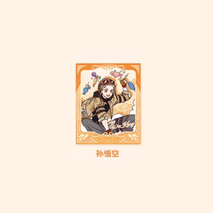 【周边】非人哉 · 帽子戏法系列：伪拍立得盲盒 孙悟空 卡片