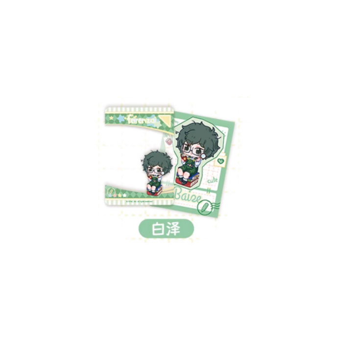 【周边】非人哉 · 幼稚园系列：透卡盲盒 白泽 卡片