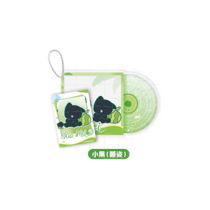 【周边】罗小黑战记2 夏日大作战系列：拍立得透卡套组 小黑（睡姿） 卡片