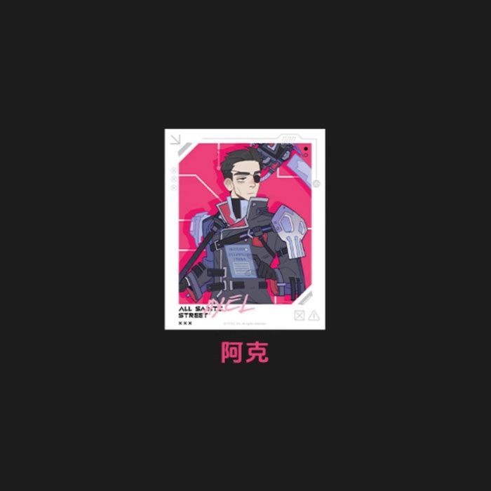 【周边】万圣街 · 特别行动系列：伪拍立得盲盒 阿克 卡片