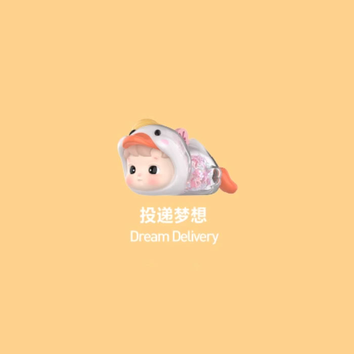 【周边】HACIPUPU · 转转时光机系列：手办盲盒 投递梦想 Dream Delivery 手办