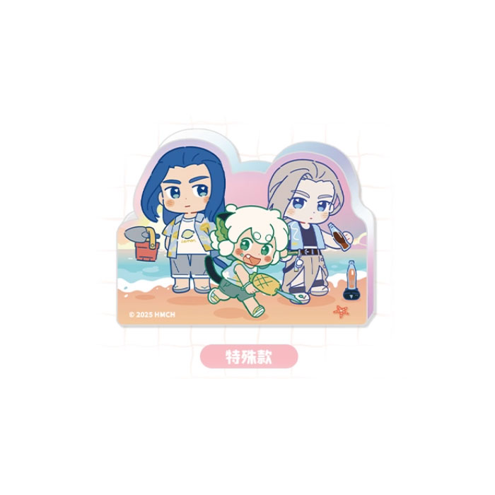 【周边】罗小黑战记2 夏日大作战系列：亚克力厚粒粒 特殊款 摆件