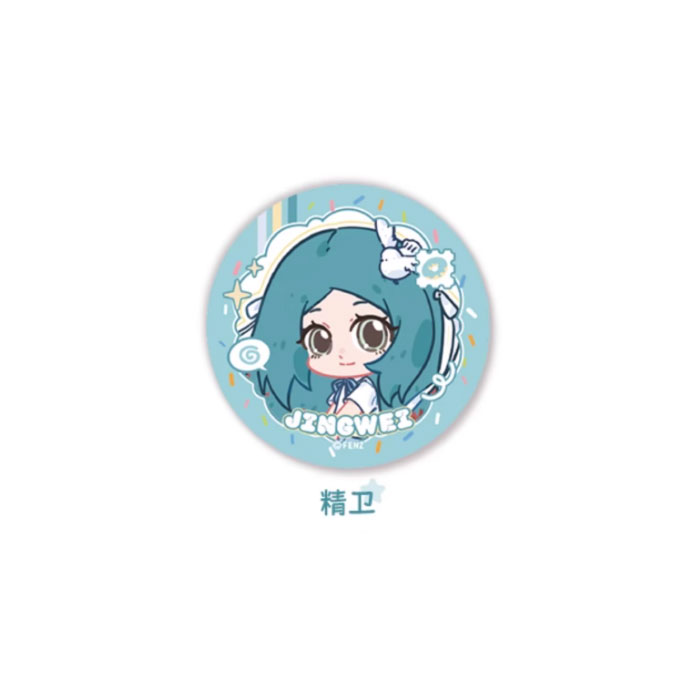 【周边】非人哉 · 幼稚园系列：马口铁徽章盲盒 精卫 徽章