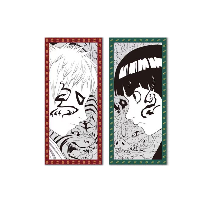 【周边】火影忍者 10（简体中文·重制首刷版） 包装&赠品 特典 龙争虎斗 光栅卡 卡片