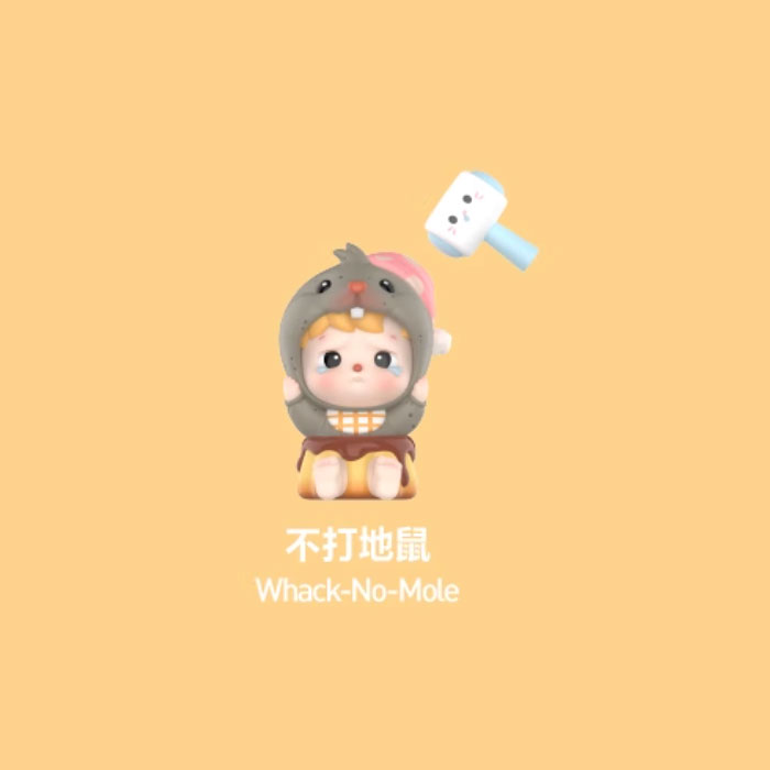 【周边】HACIPUPU · 转转时光机系列：手办盲盒 不打地鼠 Whack-No-Mole 手办