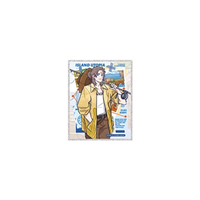 【周边】非人哉 · 海岛乌托邦系列：色纸盲盒 杨戬款 色纸