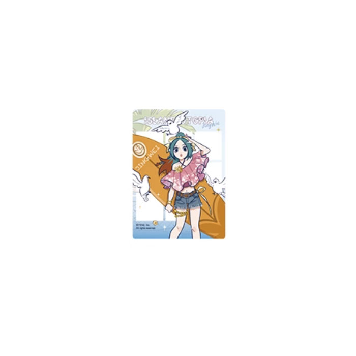 【周边】非人哉 · 海岛乌托邦系列：透卡盲盒 隐藏款 精卫 卡片