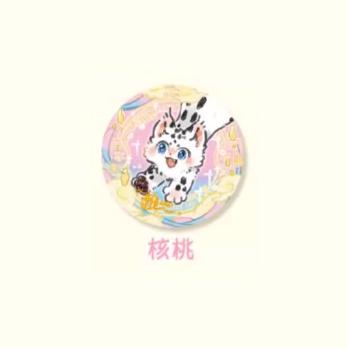 【周边】有兽焉 · 漫画1000话纪念系列：马口铁徽章盲盒 核桃 徽章