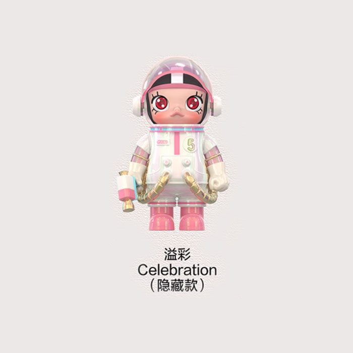 【周边】MEGA SPACE MOLLY系列：100% 周年系列4 玩偶 溢彩 Celebration 手办（隐藏款）