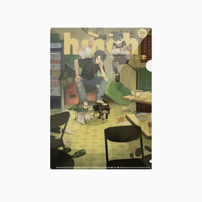 【周边】罗小黑 · 24节气系列：双层文件夹 17 寒露 文件夹