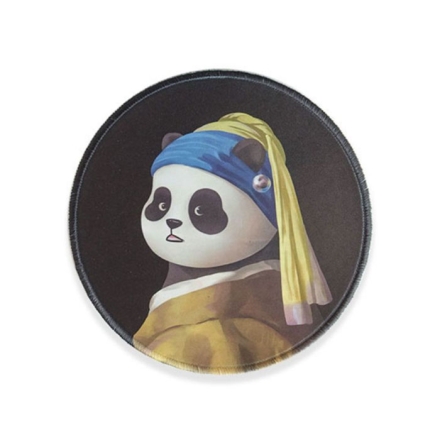 【周边】滚阿滚 · 名画系列：鼠标垫 戴珍珠耳环的滚滚款 鼠标垫