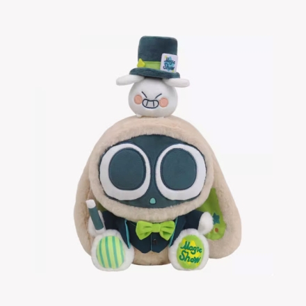 【周边】罗小黑战记 · 兔年系列：毛绒公仔 罗小黑款 毛绒公仔