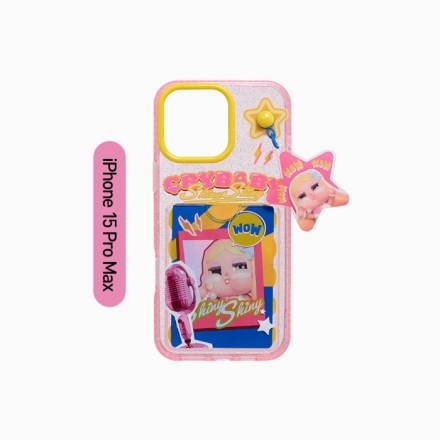 【周边】CRYBABY · SHINY SHINY系列：手机壳 手机壳（iPhone 15 Pro Max）