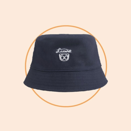 【周边】罗小黑战记：双面渔夫帽 藏蓝色 渔夫帽