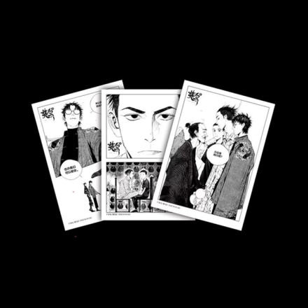 【周边】楚乌 02 包装&赠品 线稿大尺寸原画卡 卡片（3张）