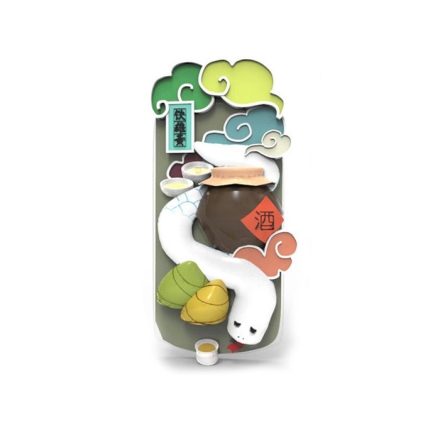 【周边】吉年 · 白蛇传系列：冰箱贴 饮雄黄 冰箱贴