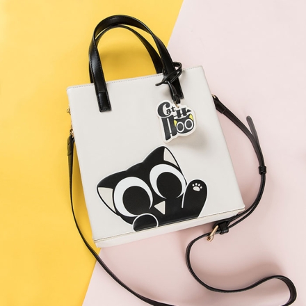 【周边】罗小黑战记 × 森马 联名款：斜挎包 白色款 挎包