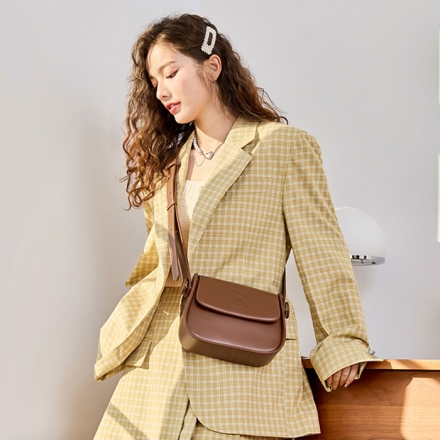 【周边】罗小黑战记 × 森马 联名款：马鞍包 可可棕款 马鞍包