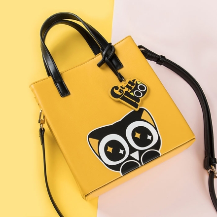 【周边】罗小黑战记 × 森马 联名款：斜挎包 黄色款 挎包