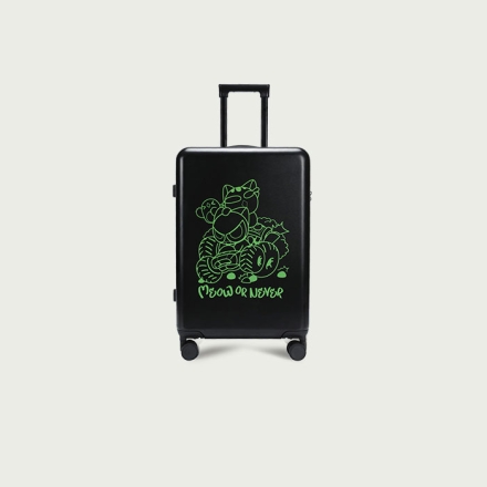 【周边】罗小黑战记 × 森马 联名款：行李箱 24寸 越野款 行李箱（暗夜黑）