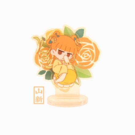 【周边】罗小黑战记 · 午后茶香系列：立牌 山新玫玫茶 立牌