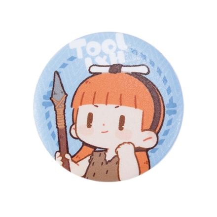 【周边】罗小黑战记 · 众生之门 · 小野人系列：徽章 山新 徽章