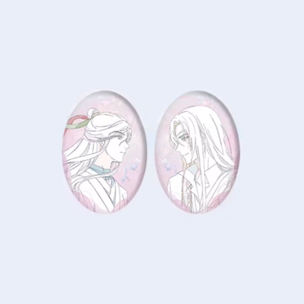 【周边】世中逢尔 包装&赠品 吧唧套组 徽章（2枚）