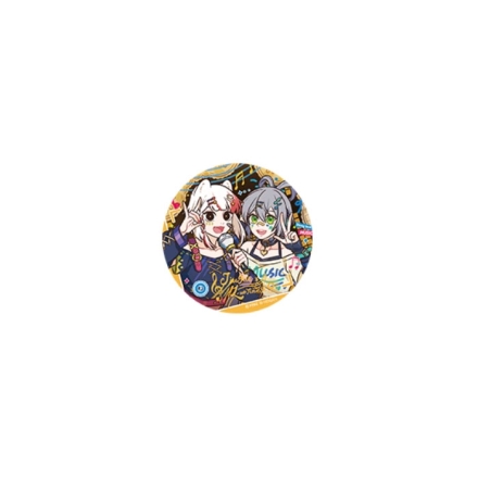 【周边】非人哉 × 洛天依 闪耀节拍系列：马口铁徽章盲盒 隐藏款 九月&洛天依 徽章