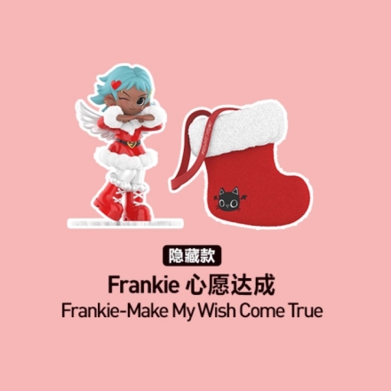 【周边】Lil Peach Riot 小小叛桃 假日组曲系列：手办 隐藏款 Frankie 心愿达成 手办