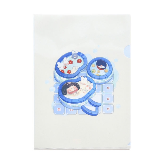 【周边】鹿想IDEER × 设计师 联名款：文件夹 扣肉扣 · 洗个牛奶浴 文件夹