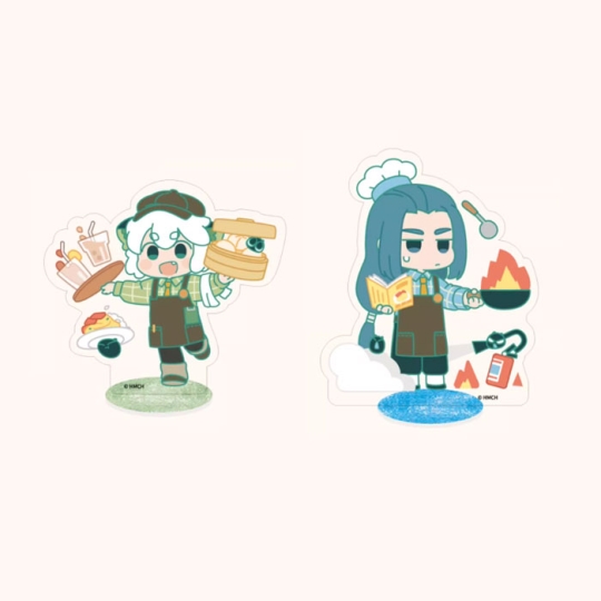 【周边】罗小黑战记 × Happy zoo 合作款：小黑无限款立牌组合 立牌