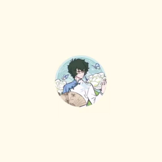 【周边】非人哉 · 白泽特刊系列 vol.9 苏 套装A：马口铁徽章 01 徽章