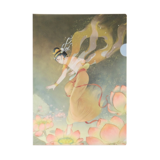 【周边】鹿想IDEER × 设计师 联名款：文件夹 胖脸吉祥 · 步步生莲 文件夹