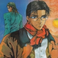 《风铃漫舞》插图，刊载于北京卡通1995年11月号内插。