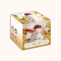 【周边】哑舍 花棂系列：盲盒徽章 包装&赠品 整盒 包装