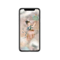 【周边】胖脸吉祥 · 侍奉飞天系列：手机壁纸 宝伞 手机壁纸