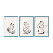 【周边】从前有座山系列图书 包装&赠品 藏书票 组二 卡片